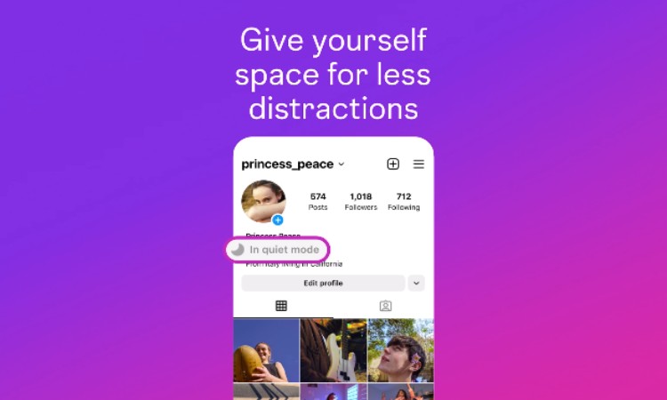 Instagram incorpora el «modo silencioso» para ayudar a los adolescentes a concentrarse